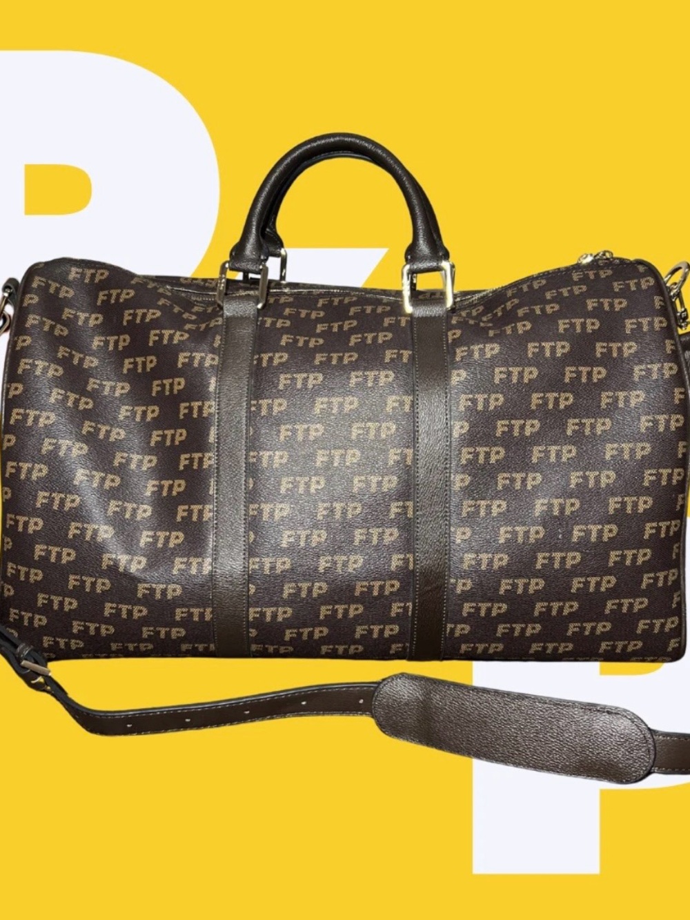 FTP Logo Repete Duffle Bag